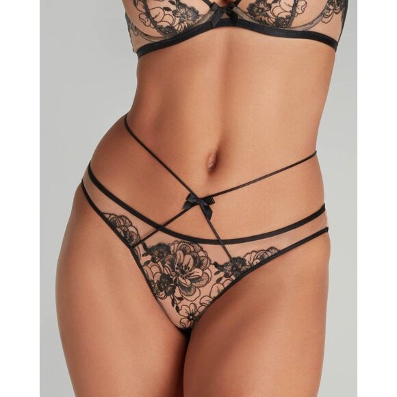 Agent Provocateur Kalia Black Sand Brief NWT $155